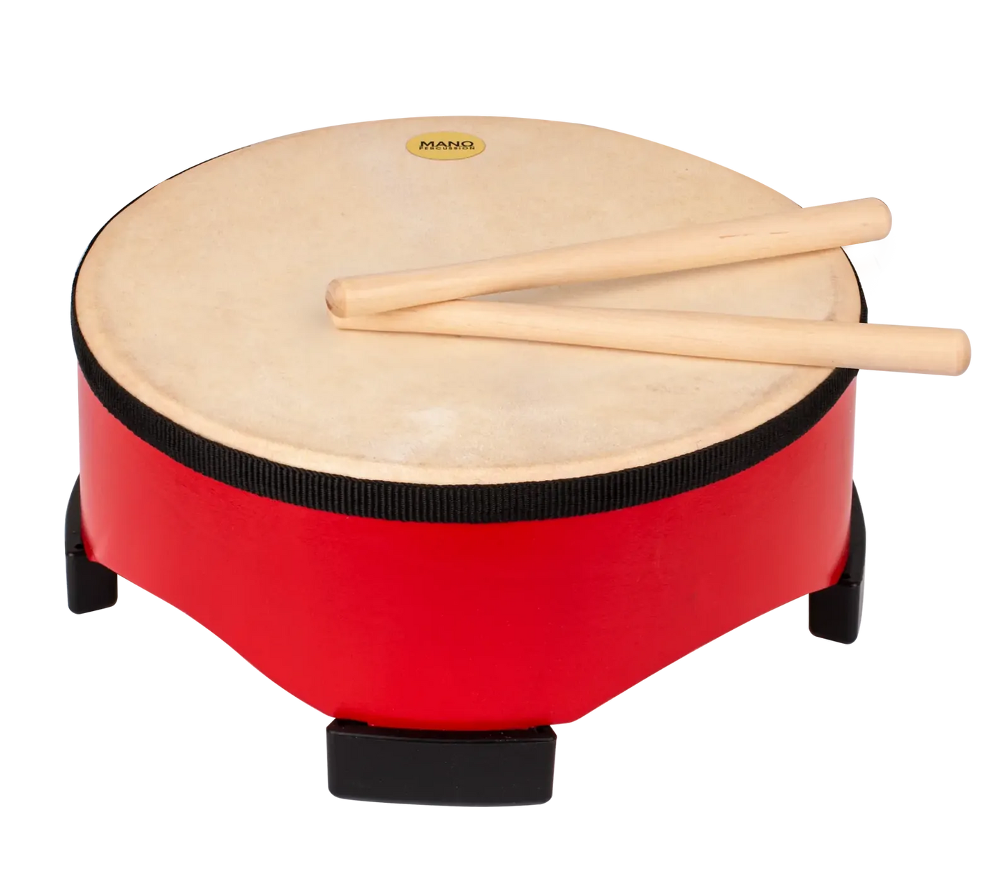 Mano 10 Inch Floor Drum in Red