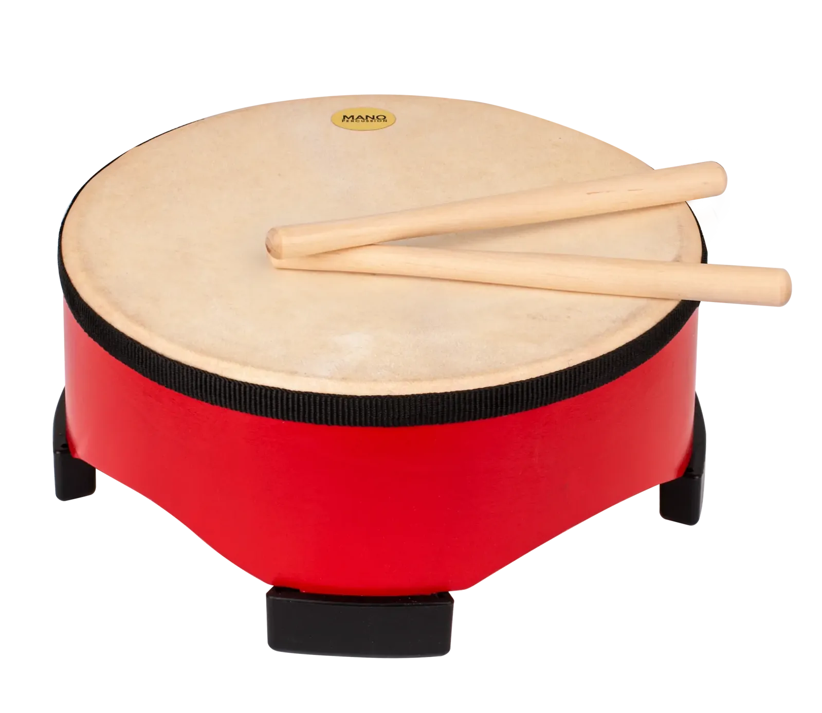Mano 10 Inch Floor Drum in Red