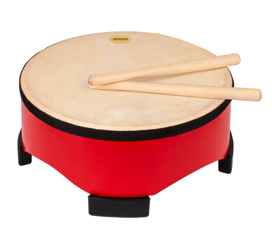 Mano 10 Inch Floor Drum in Red
