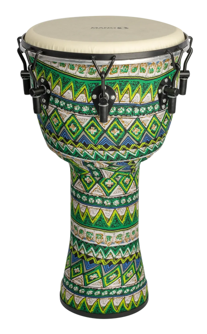 Mano 12 inch Tuneable Djembe - Forest Spirit Finish