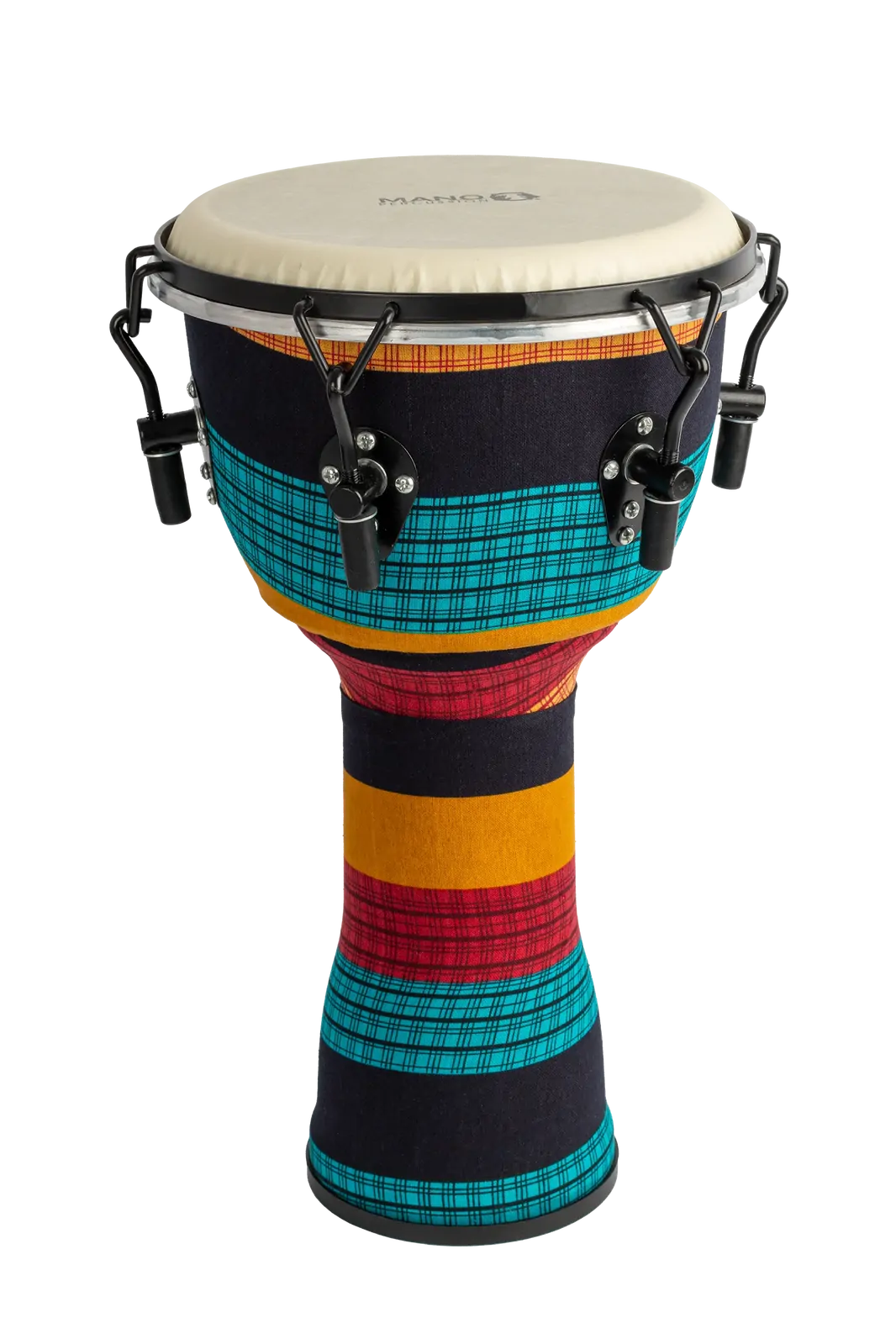 Mano 10" Tunable Djembe - African Stripe