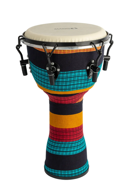 Mano 10" Tunable Djembe - African Stripe