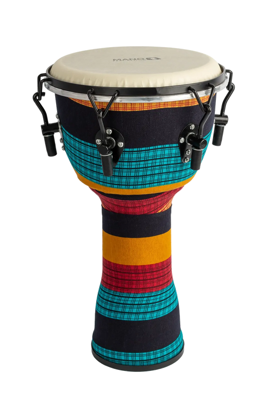 Mano 10" Tunable Djembe - African Stripe