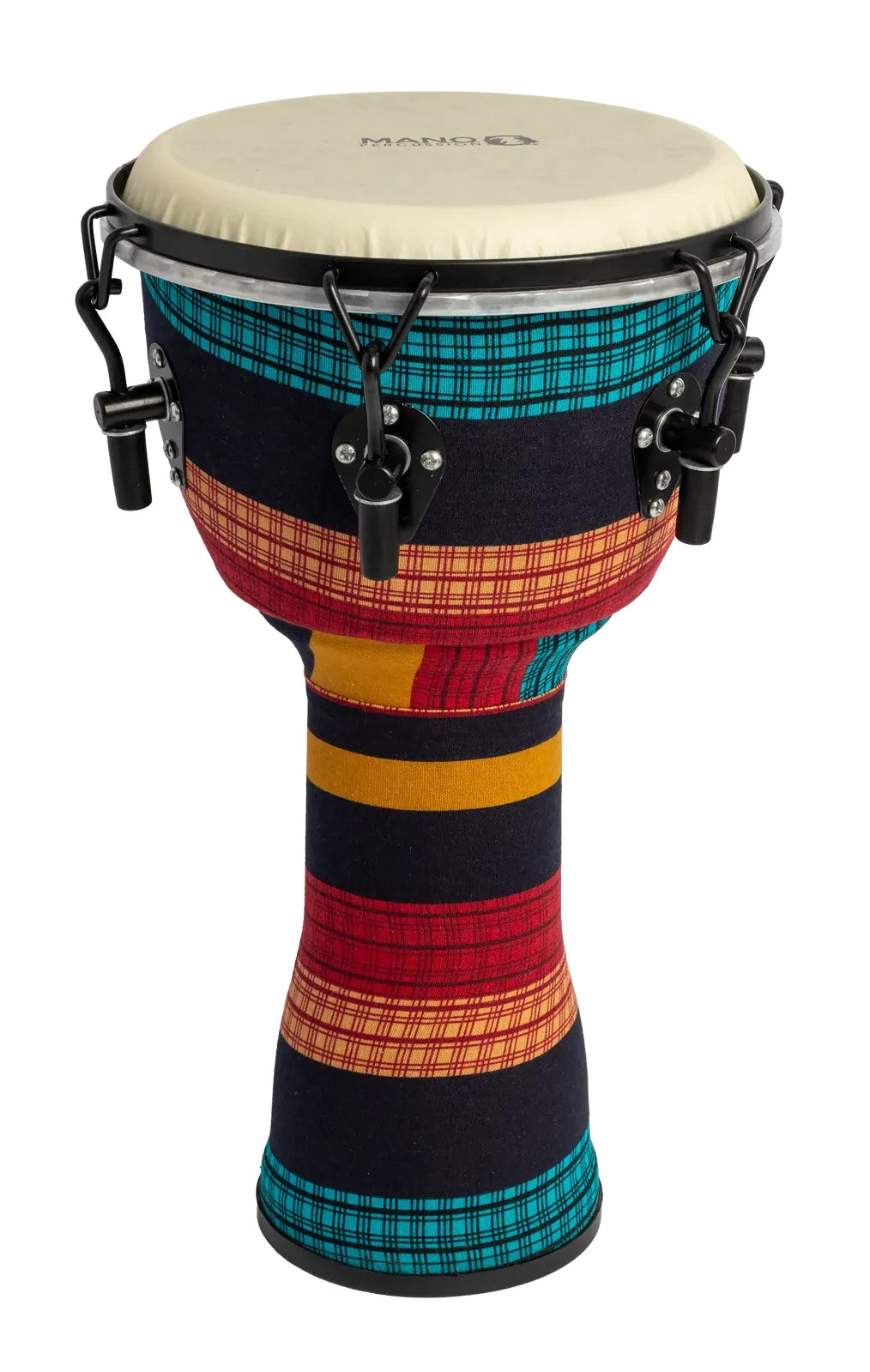 Mano 10" Tunable Djembe - African Stripe — view 2
