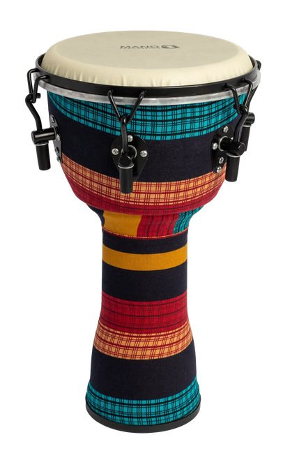 Mano 10" Tunable Djembe - African Stripe — view 2