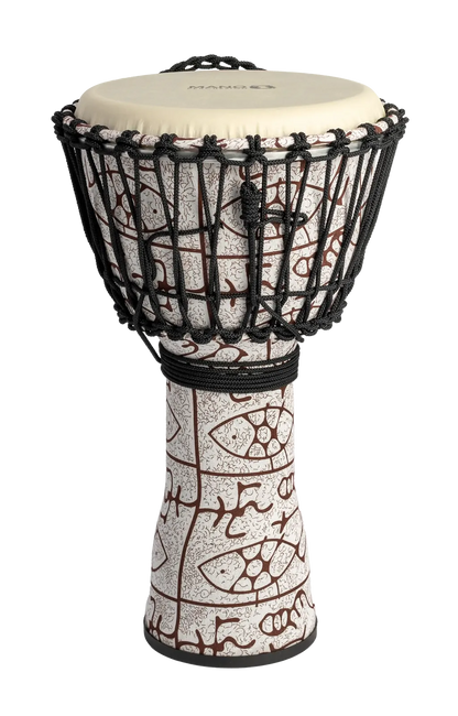 Mano 10" Rope Tunable Djembe - Natural Tone — view 2