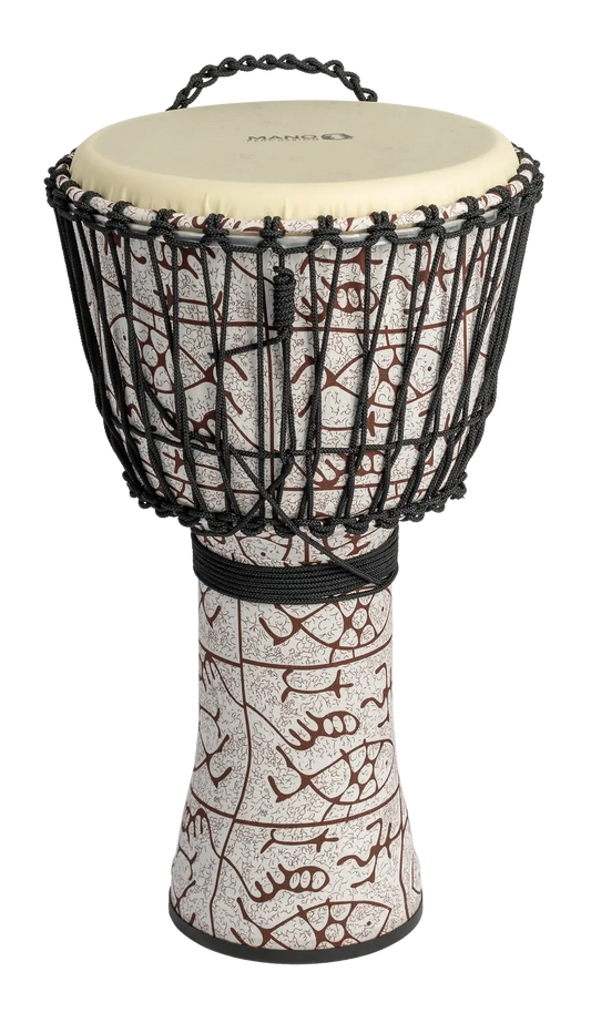 Mano 12" Rope Tunable Djembe - Natural Tone
