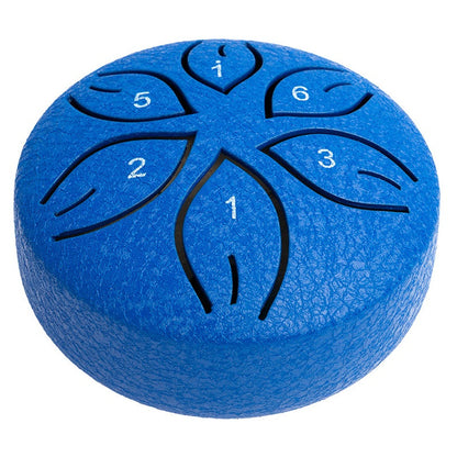 Mano Percussion Tongue Drum, 4.5" - C Diatonic Scale, Premium Steel-Titanium Alloy, Available in Gold — view 2