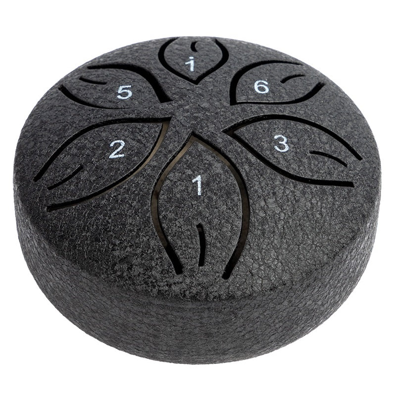 Mano Percussion Tongue Drum, 4.5" - C Diatonic Scale, Premium Steel-Titanium Alloy, Available in Gold — view 6