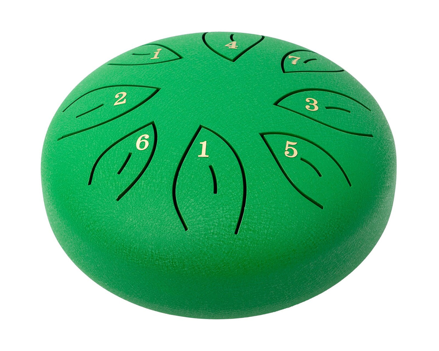 MANO PERCUSSION Green 6" Tongue Drum. Green. — view 2