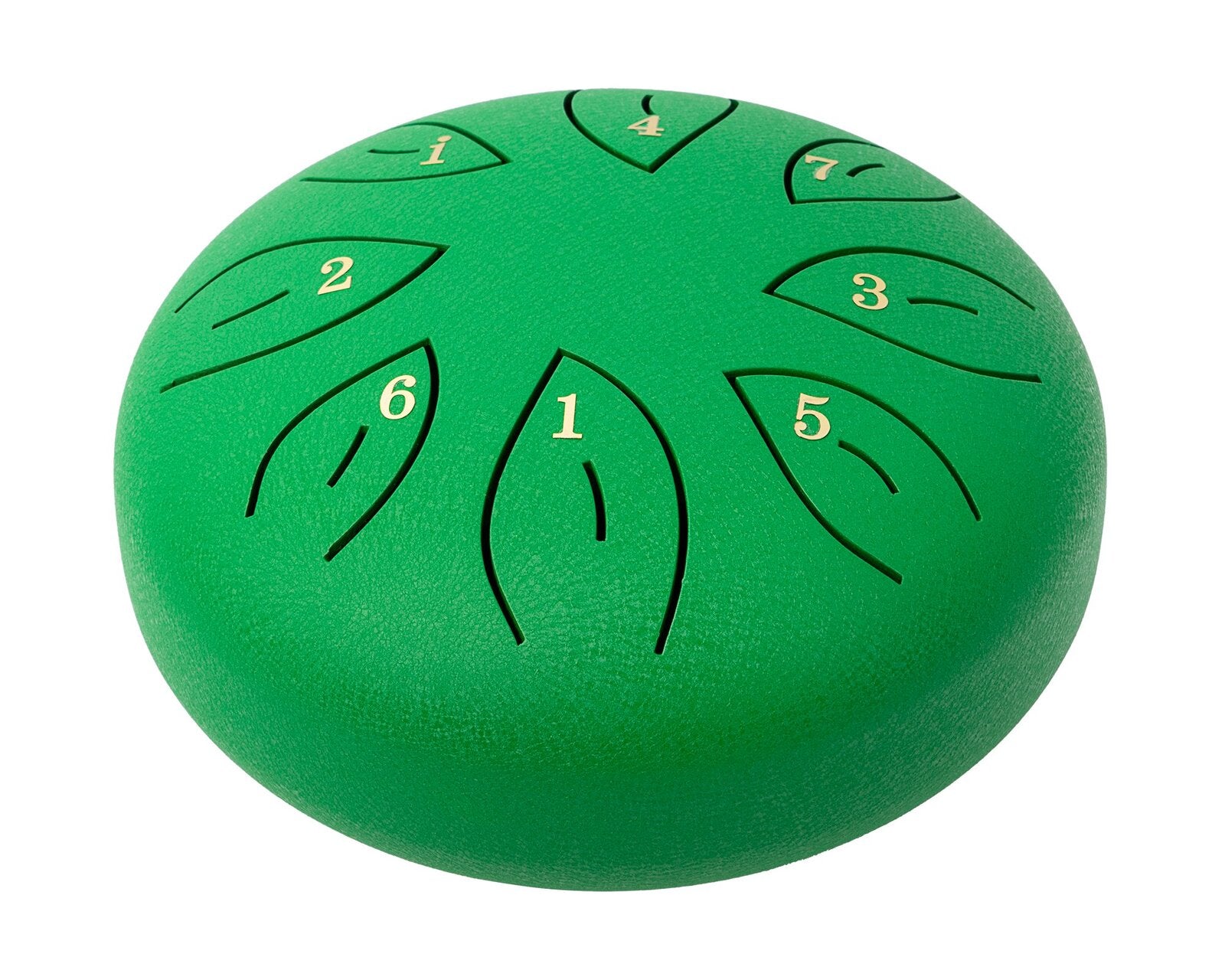 MANO PERCUSSION Green 6" Tongue Drum. Green. — view 2