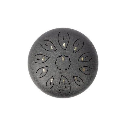 MANO PERCUSSION Black 8" Tongue Drum. Black. — view 3