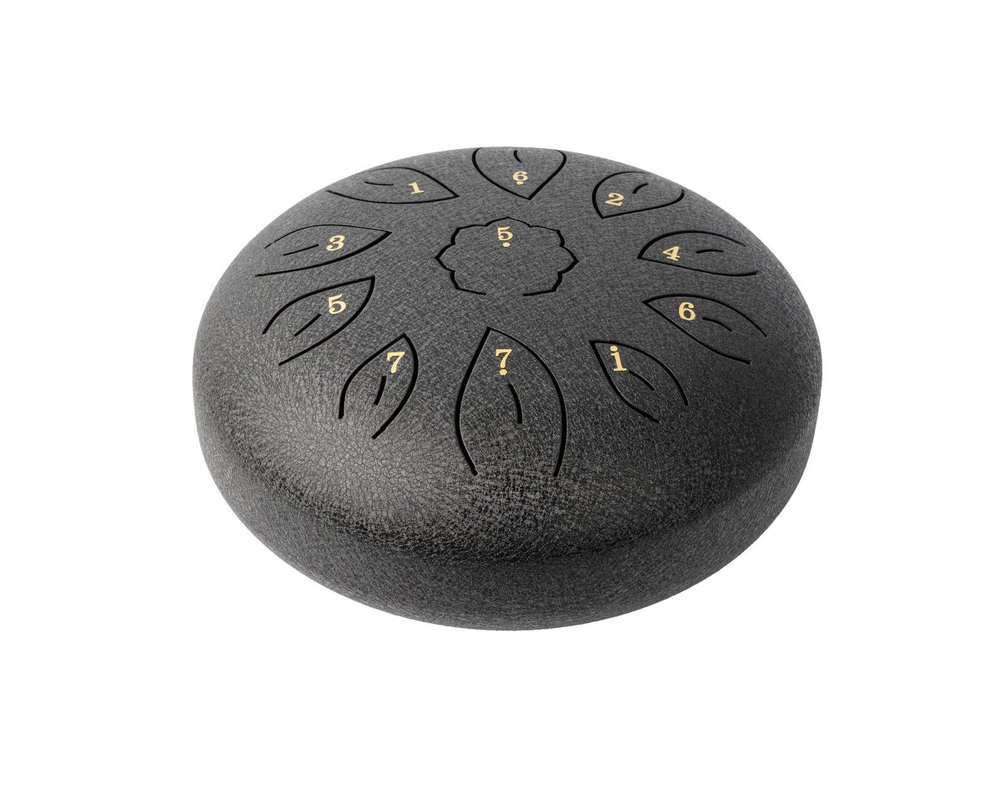 MANO PERCUSSION Black 8" Tongue Drum. Black. — view 2