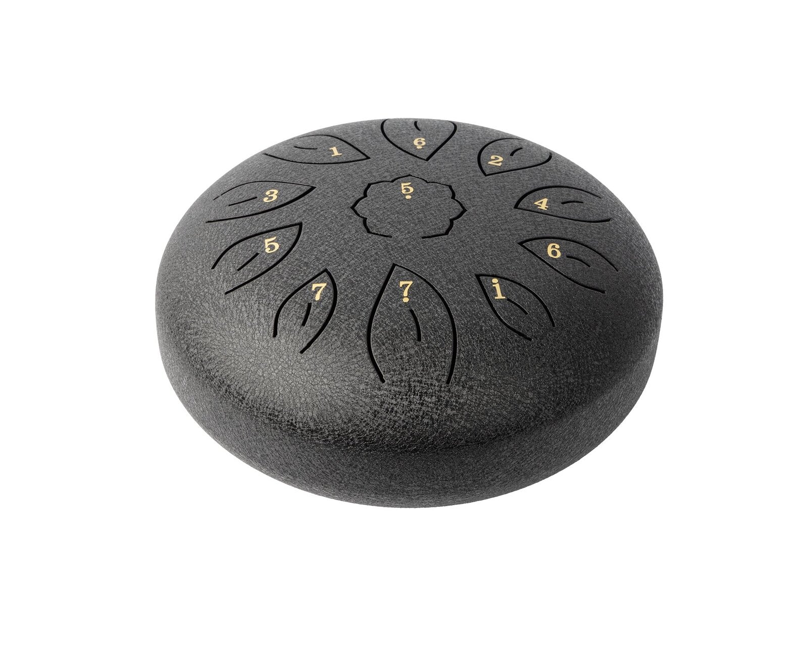 MANO PERCUSSION Black 8" Tongue Drum. Black. — view 2