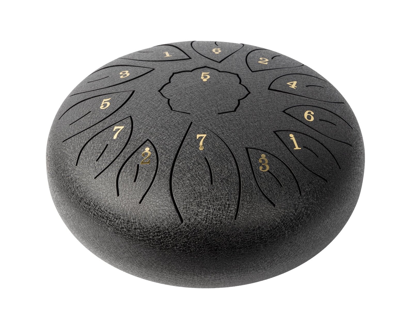 MANO PERCUSSION Black 10" Tongue Drum. Black. — view 2