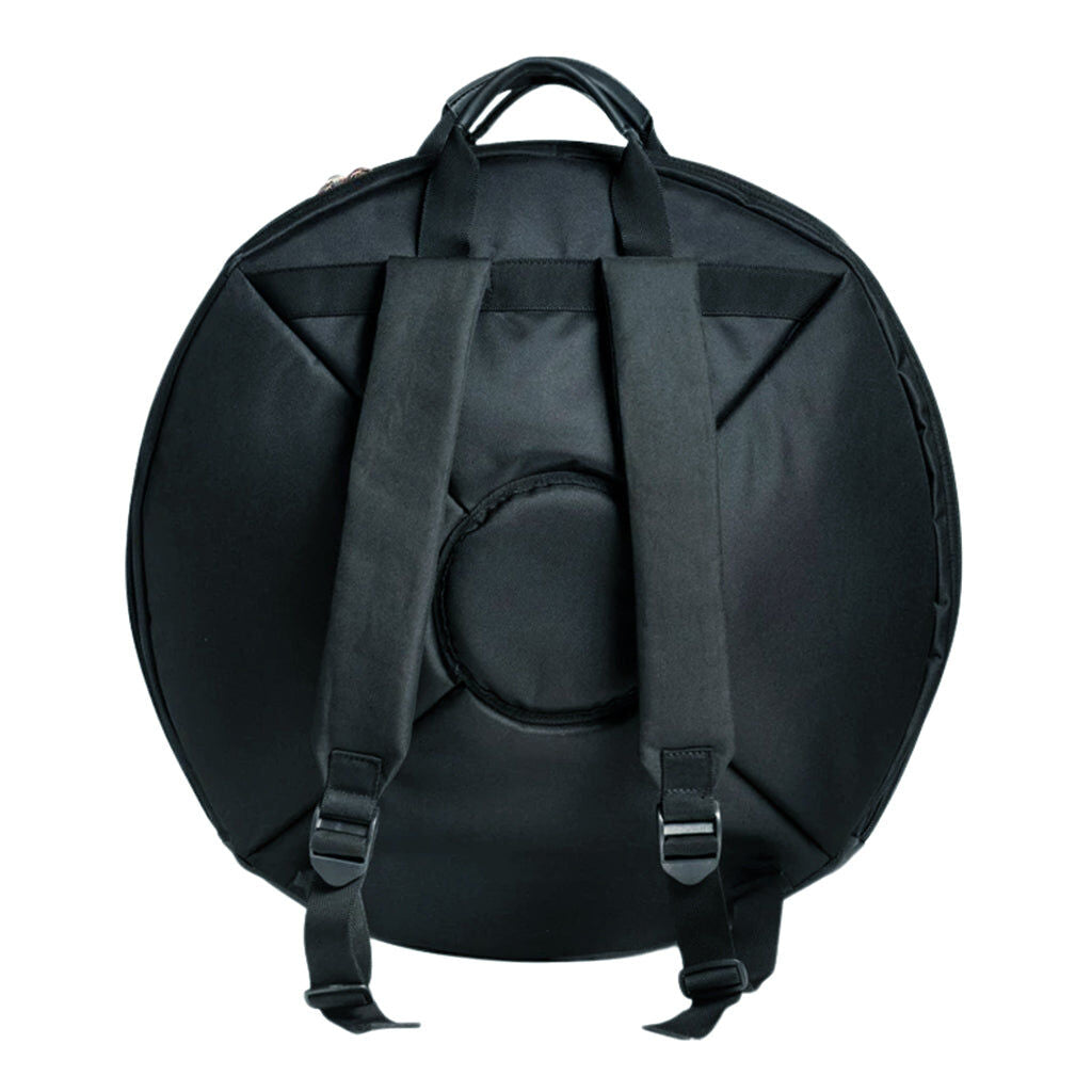 Mano Percussion MPC55G 10-Note 22" Handpan - Gold, Stainless Steel, D Kurd Tuning, Includes Carry Bag, Stand, Beaters, Cleaning Cloth, Note Stickers — view 4