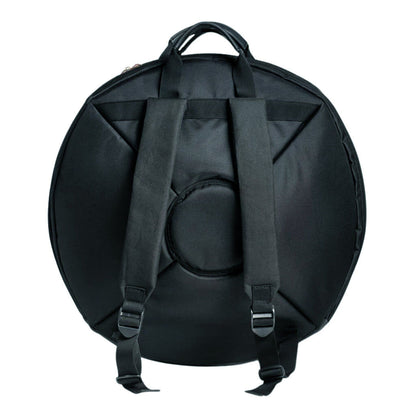 Mano Percussion MPC55G 10-Note 22" Handpan - Gold, Stainless Steel, D Kurd Tuning, Includes Carry Bag, Stand, Beaters, Cleaning Cloth, Note Stickers — view 4
