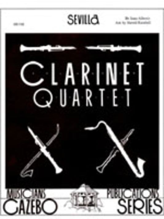 Albeniz - Sevilla For Clarinet Quartet Arr Karabel Softcover Book (Clarinet)