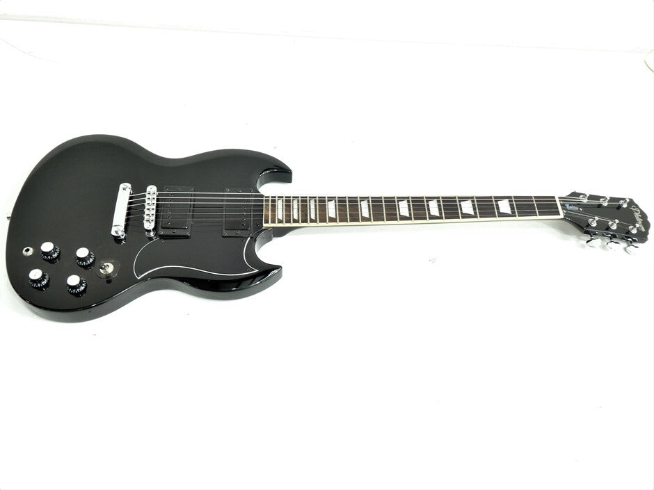 Platinum MPG-301BK Electric Guitar (Black)