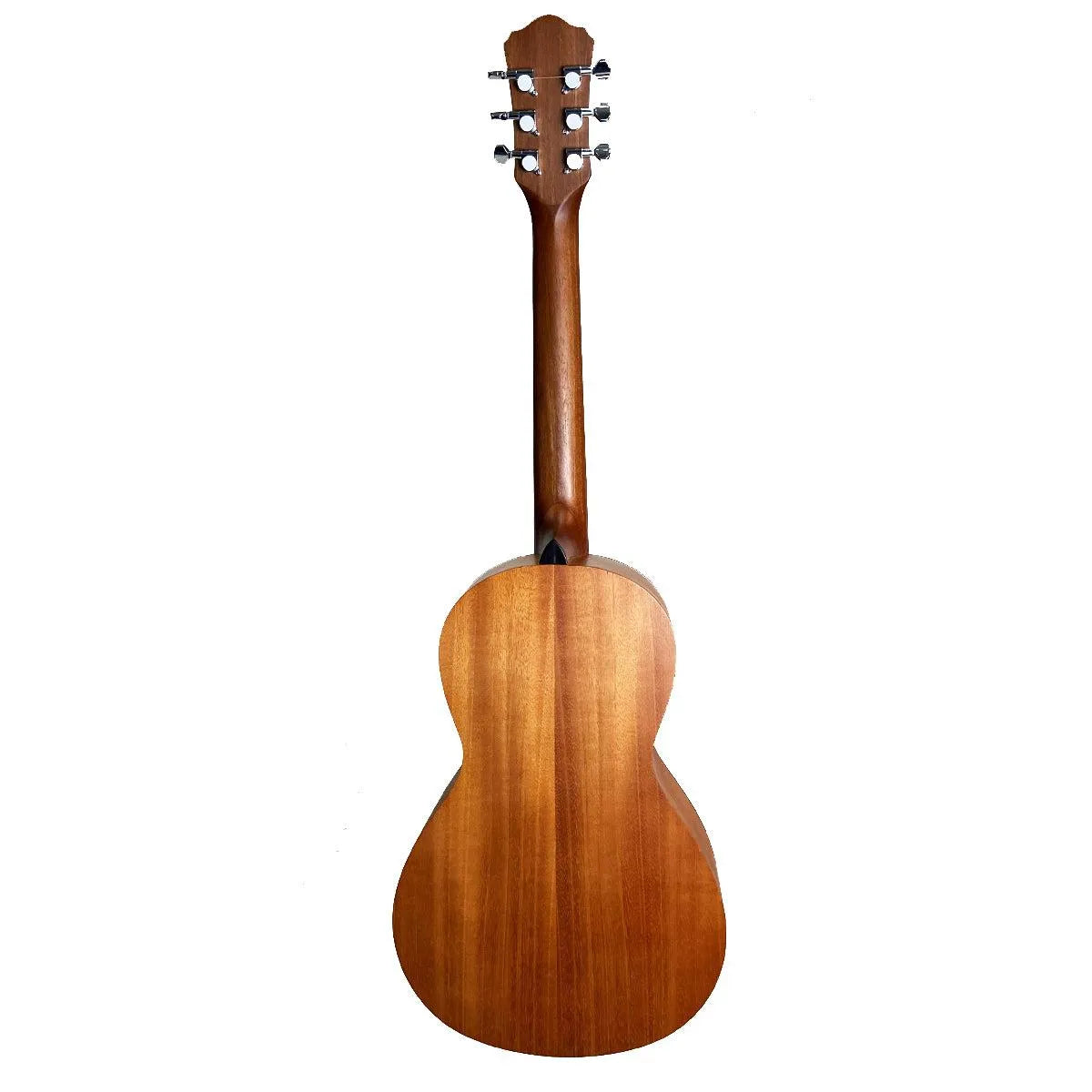 Martinez MPG-P2P Acoustic-Electric Parlour Body Guitar Mahogany Natural Finish — view 2