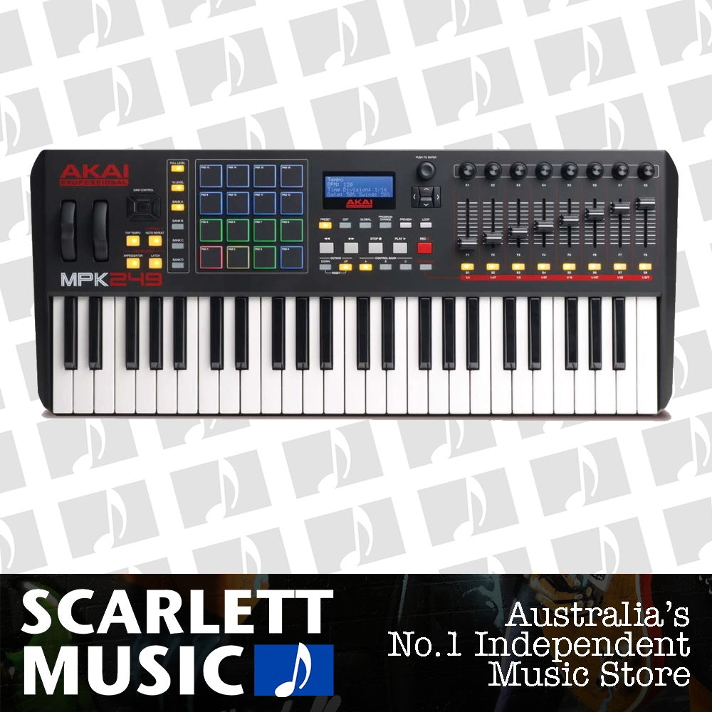 Akai MPK249 Performance USB MIDI Keyboard Controller — view 2