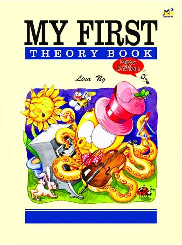 My First Theory Book by Rhythm MP, 40 Pages, Designed for Grade 1 Transition, Includes Exercises and Games
