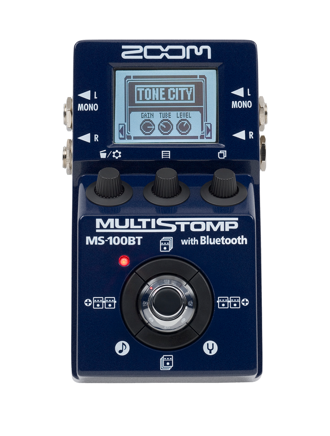 Zoom MS-100BT MultiStomp Multi Effect Guitar Pedal w' Bluetooth