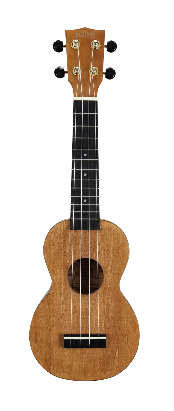 Mahalo Slimline Transparent Brown Soprano Ukulele