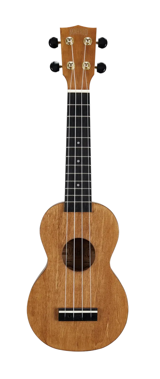 Mahalo Slimline Transparent Brown Soprano Ukulele