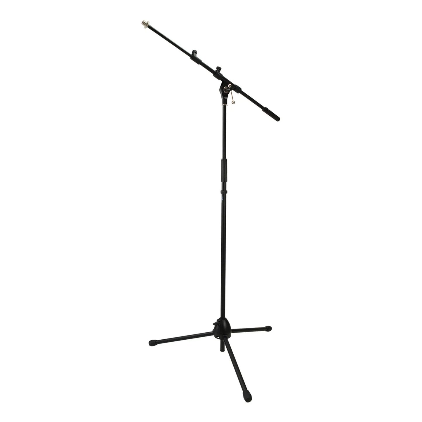 SoundArt Heavy Duty Tripod Microphone Boom Stand - Adjustable Matte Black Finish