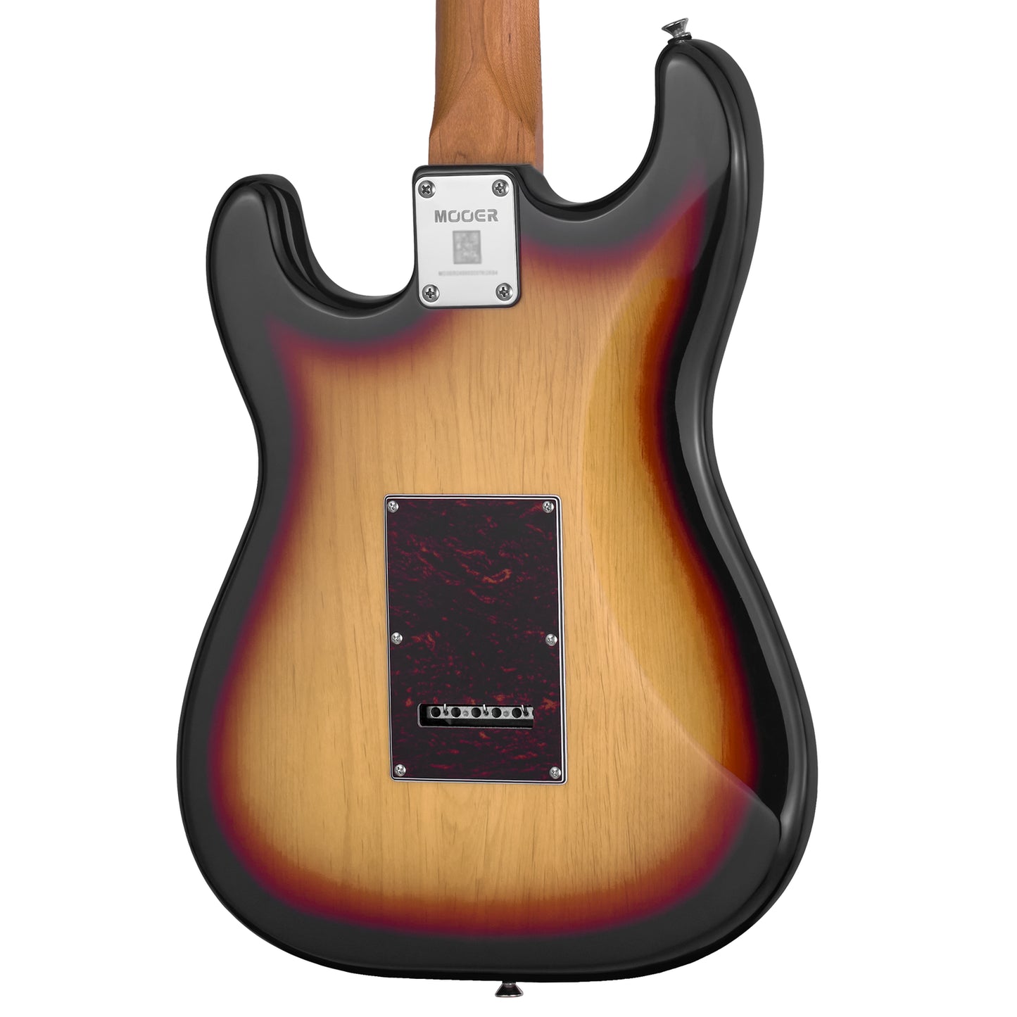 Mooer MSC10 Pro Electric Guitar Tobacco Sunburst with Gigbag, Poplar Body, Roasted Maple Neck, Tech Ebony Fingerboard, 5-Way Pickup Selector — view 4