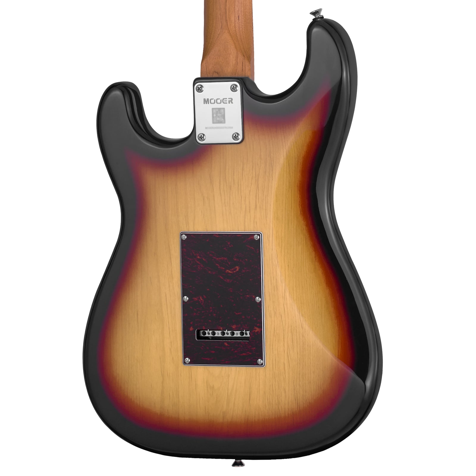 Mooer MSC10 Pro Electric Guitar Tobacco Sunburst with Gigbag, Poplar Body, Roasted Maple Neck, Tech Ebony Fingerboard, 5-Way Pickup Selector — view 4