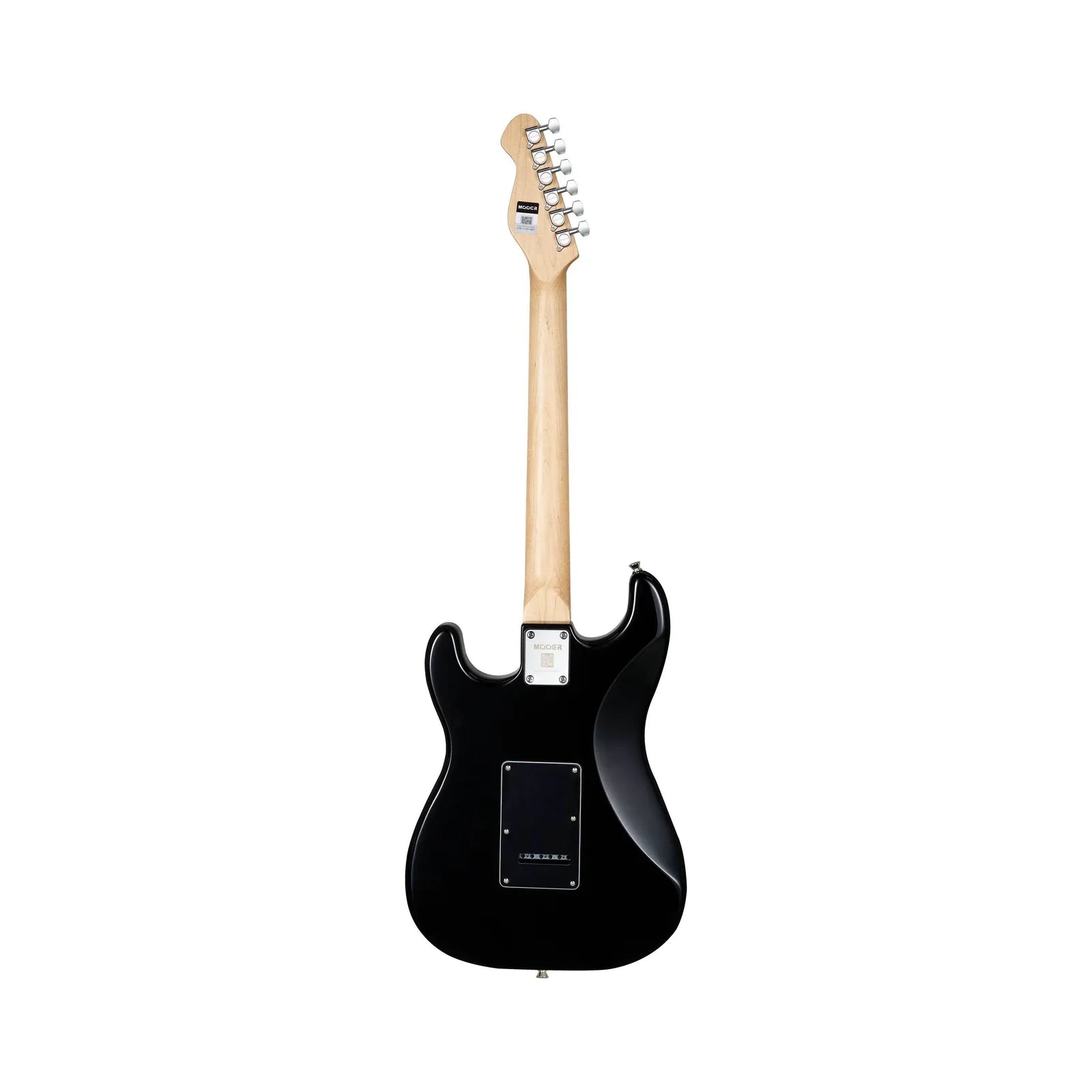 Mooer MSC11 ST-Style Electric Guitar - Black — view 2