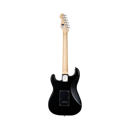 Mooer MSC11 ST-Style Electric Guitar - Black — view 2