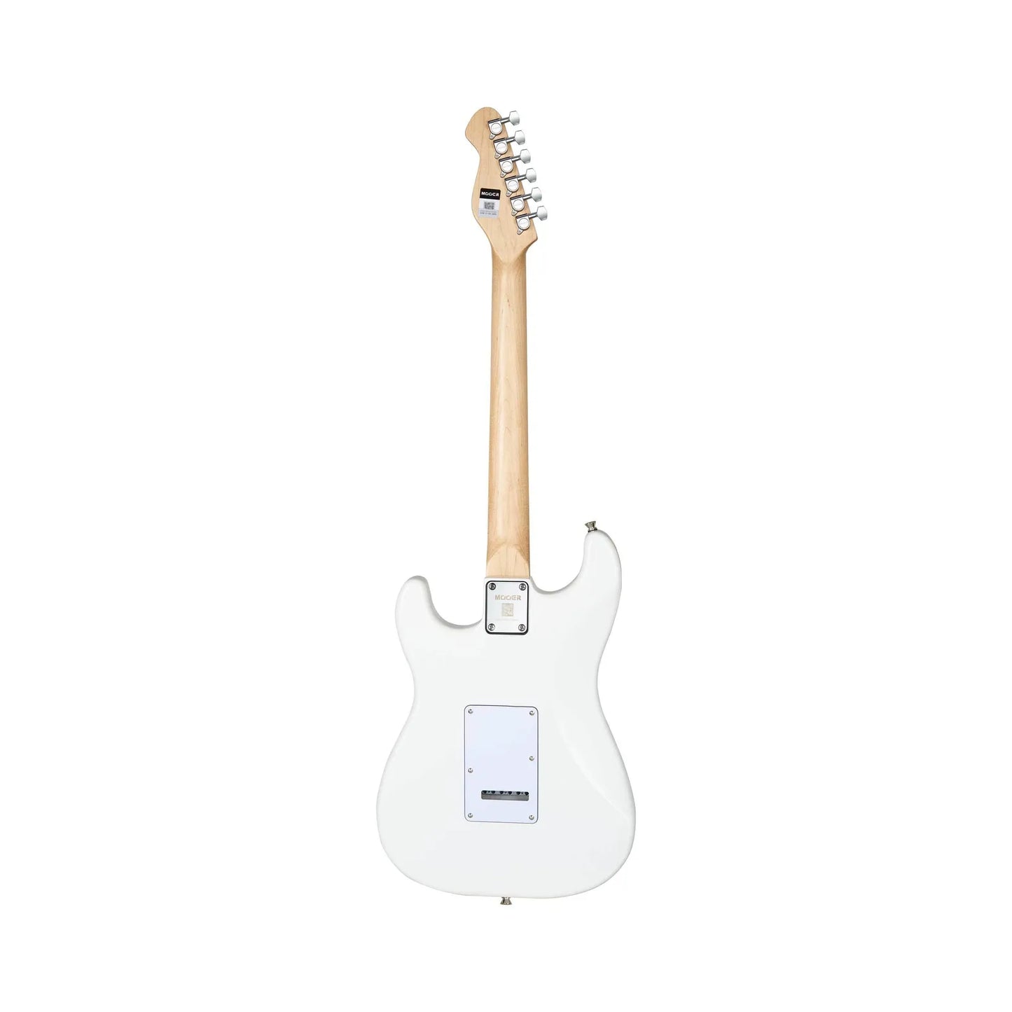 Mooer MSC11 ST-Style Electric Guitar Polar White — view 2