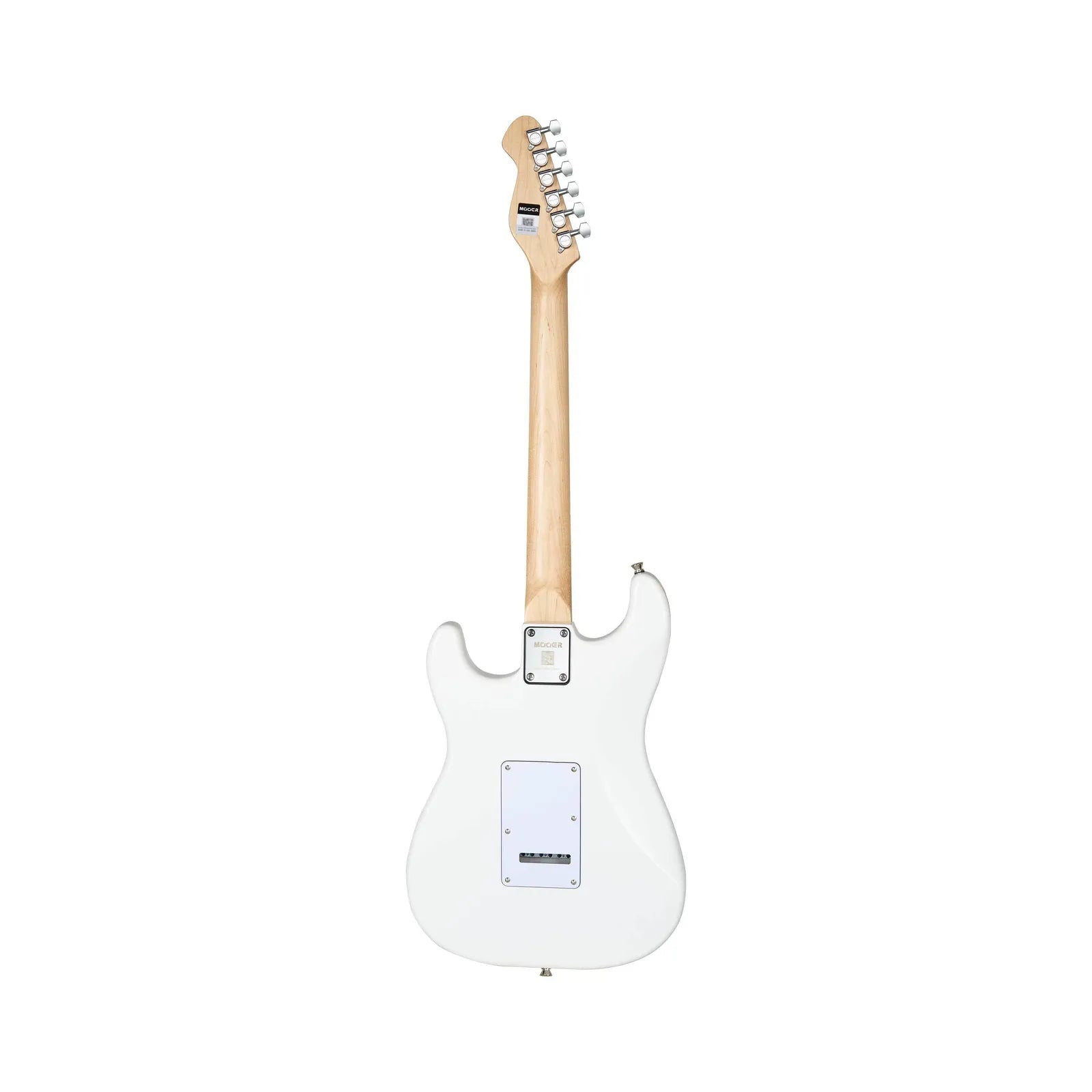 Mooer MSC11 ST-Style Electric Guitar Polar White — view 2