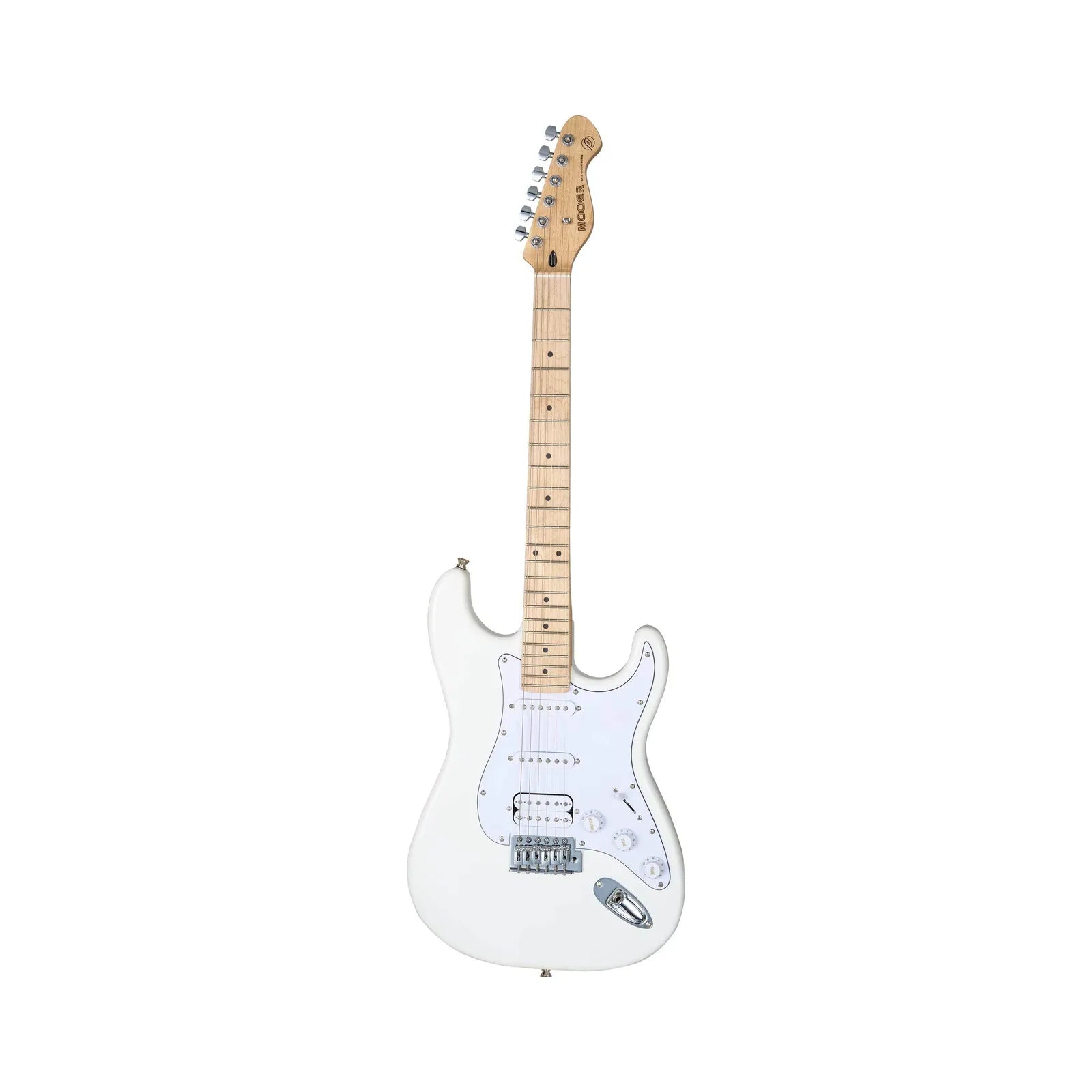 Mooer MSC11 ST-Style Electric Guitar Polar White