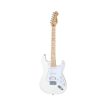 Mooer MSC11 ST-Style Electric Guitar Polar White