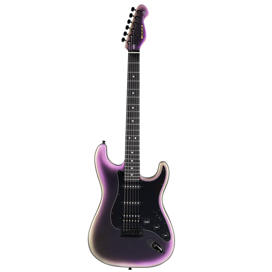 MOOER MSC18 Electric Guitar Dark Aurora Finish with Custom Tremolo and H-S-S Pickup Configuration