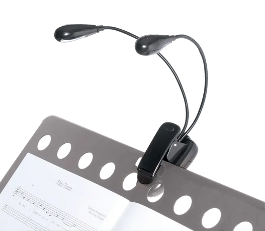 AMS Dual LED Music Light with 2 x 185mm Gooseneck Arms