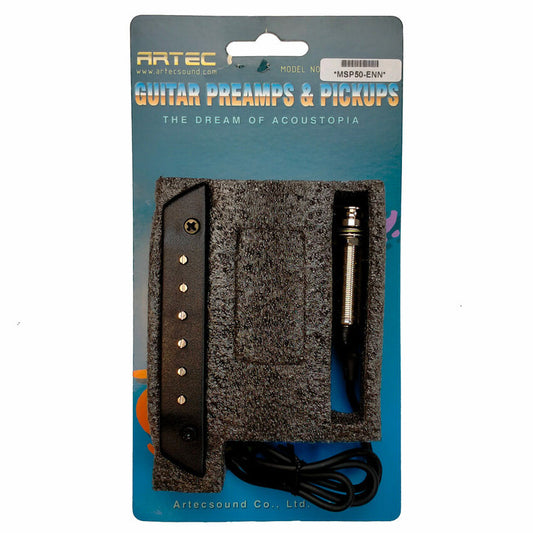 Artec MSP-50 Single Coil Passive Magnetic Soundhole Pickup for Acoustic Guitars