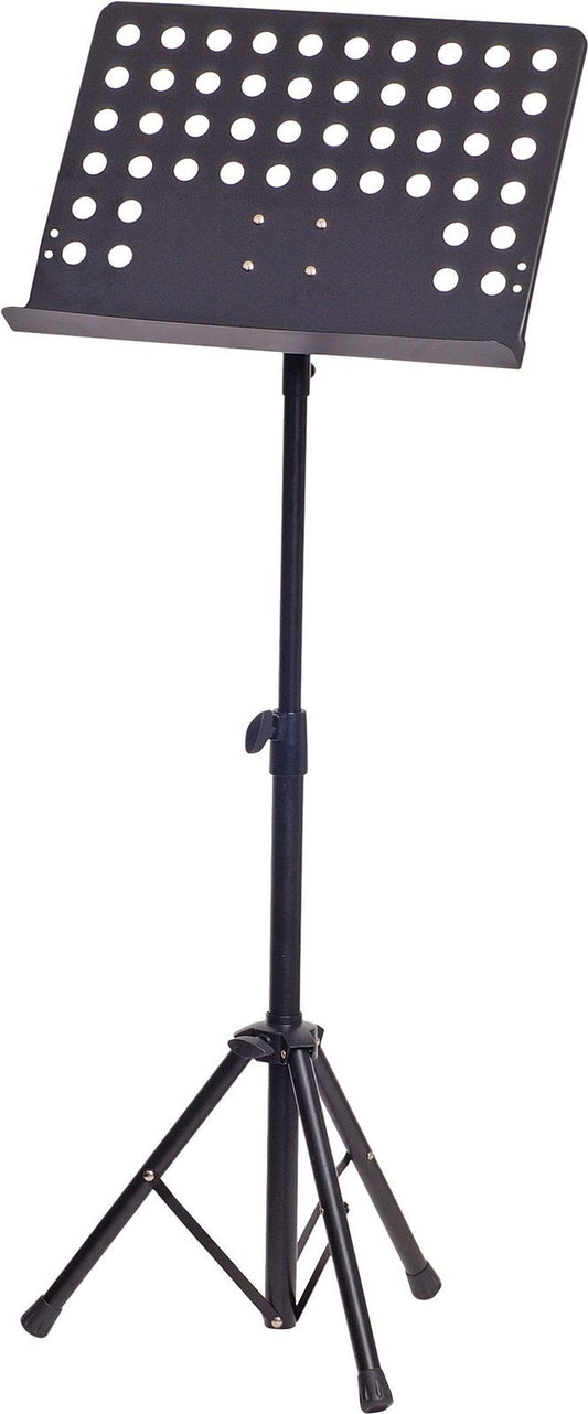 Xtreme - Heavy Duty Pro Black Music Stand Adjustable, Steel