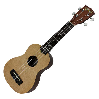 Mojo 50 Series Spruce Solid Top Electric Soprano Ukulele with Gig Bag Natural Satin — view 3