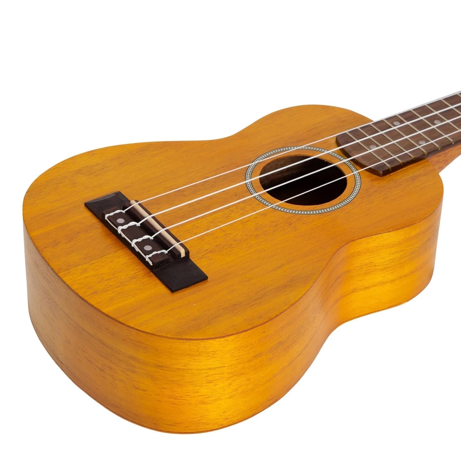 Mojo A30 Series All Acacia Soprano Ukulele Natural Satin MSU-A30-NST — view 6