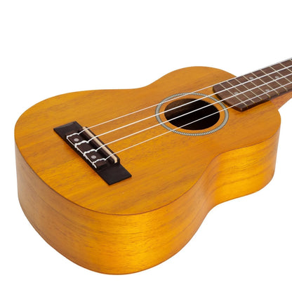 Mojo A30 Series All Acacia Soprano Ukulele Natural Satin MSU-A30-NST — view 6