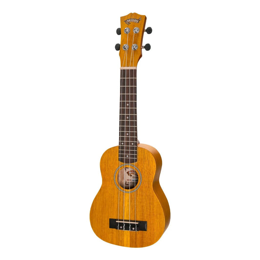 Mojo A30 Series All Acacia Electric Soprano Ukulele Natural Satin MSU-A30P-NST