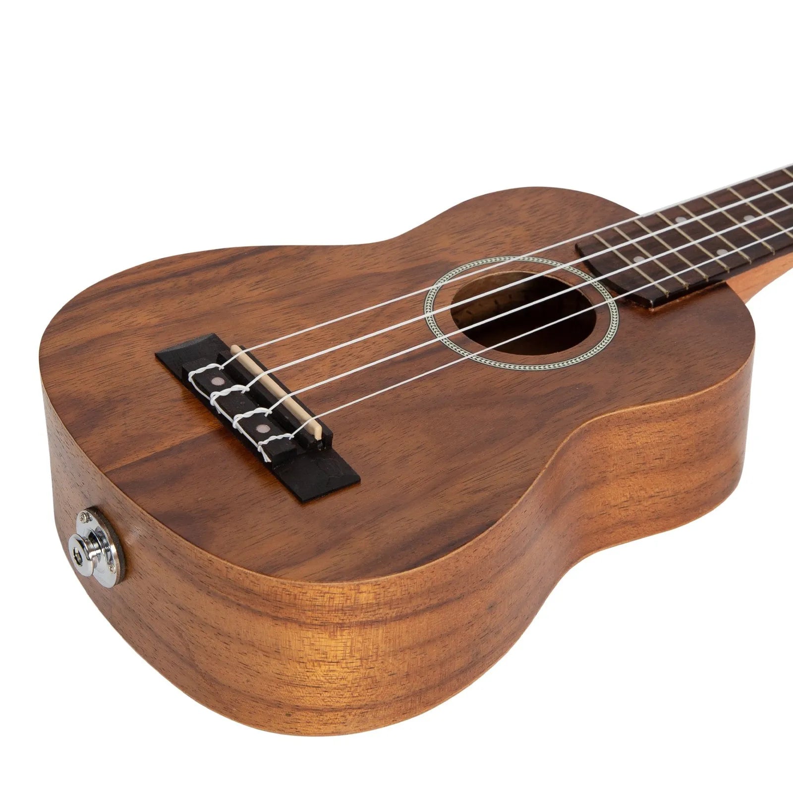 Mojo B80 Series All Bubinga Electric Soprano Ukulele Natural Satin — view 6