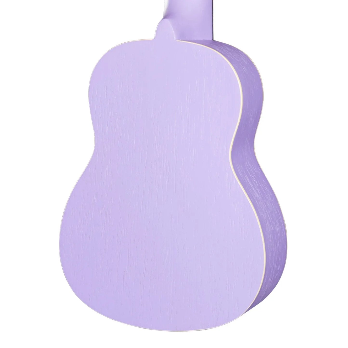 Mojo Colour Series Soprano Ukulele in Purple - MSU-C66-PUR, Meranti & Nato Construction, 4 Strings, 15 Frets, Right Handed, No Pickup — view 5
