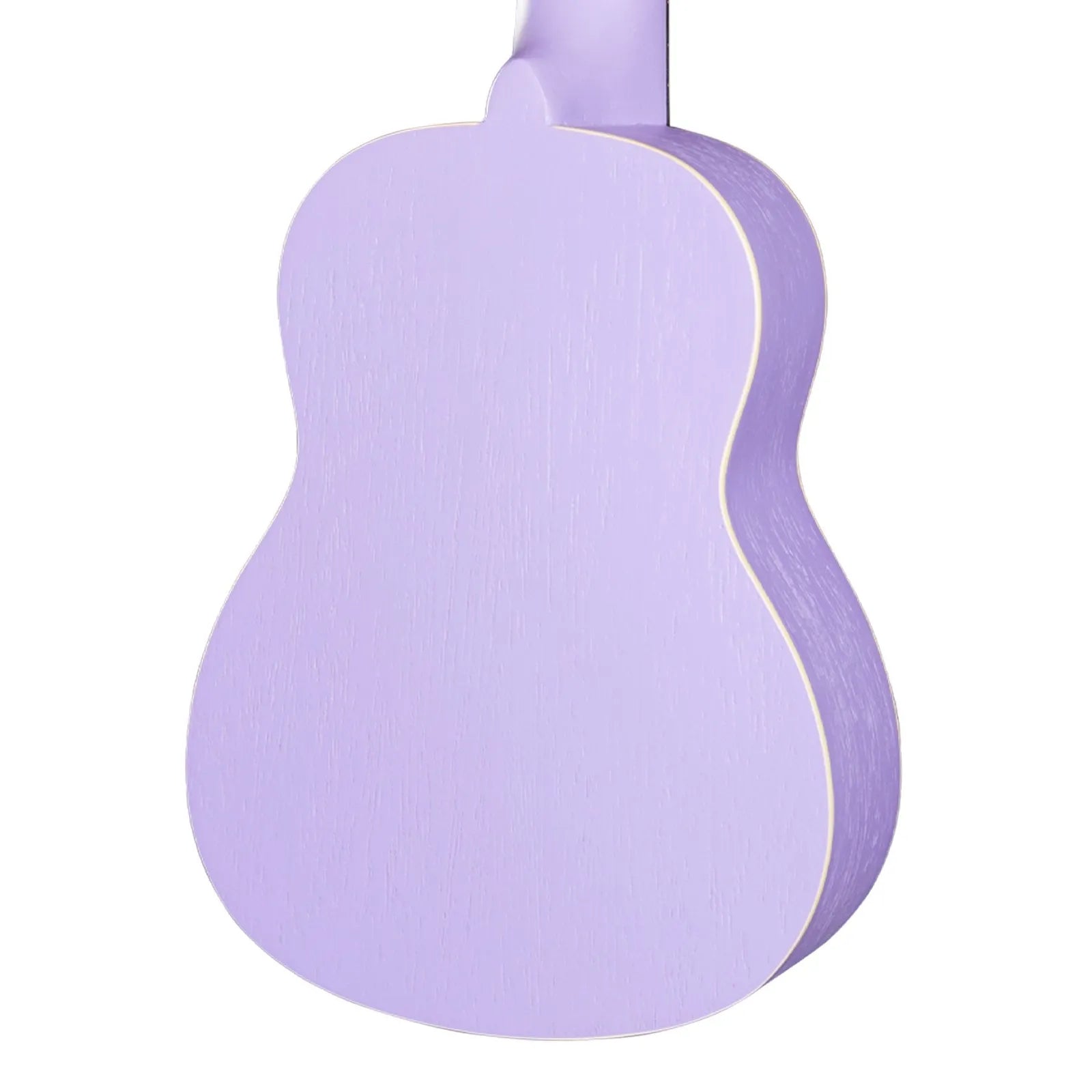 Mojo Colour Series Soprano Ukulele in Purple - MSU-C66-PUR, Meranti & Nato Construction, 4 Strings, 15 Frets, Right Handed, No Pickup — view 5