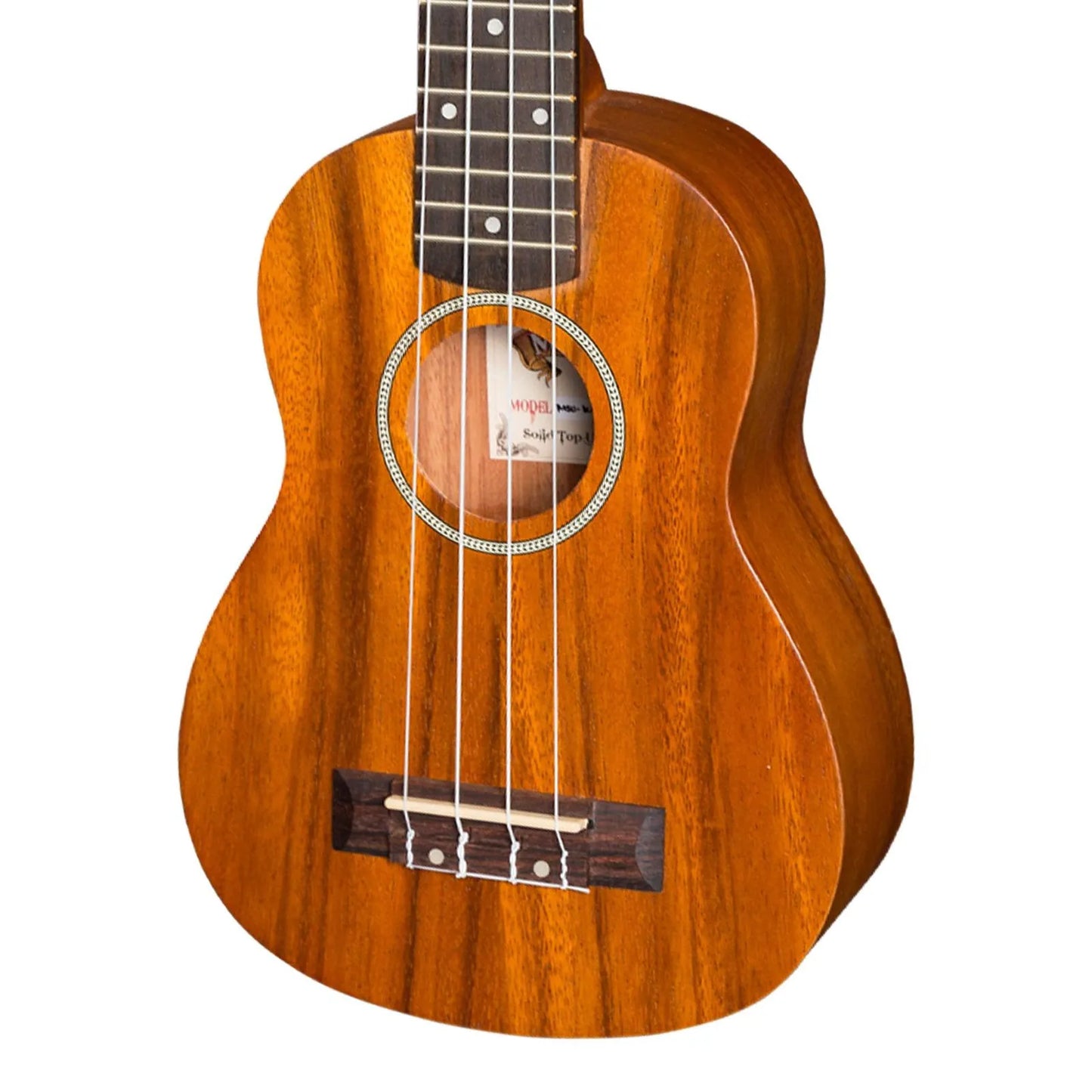 Mojo K20 Series All Koa Soprano Ukulele Natural Satin MSU-K20-NST — view 4
